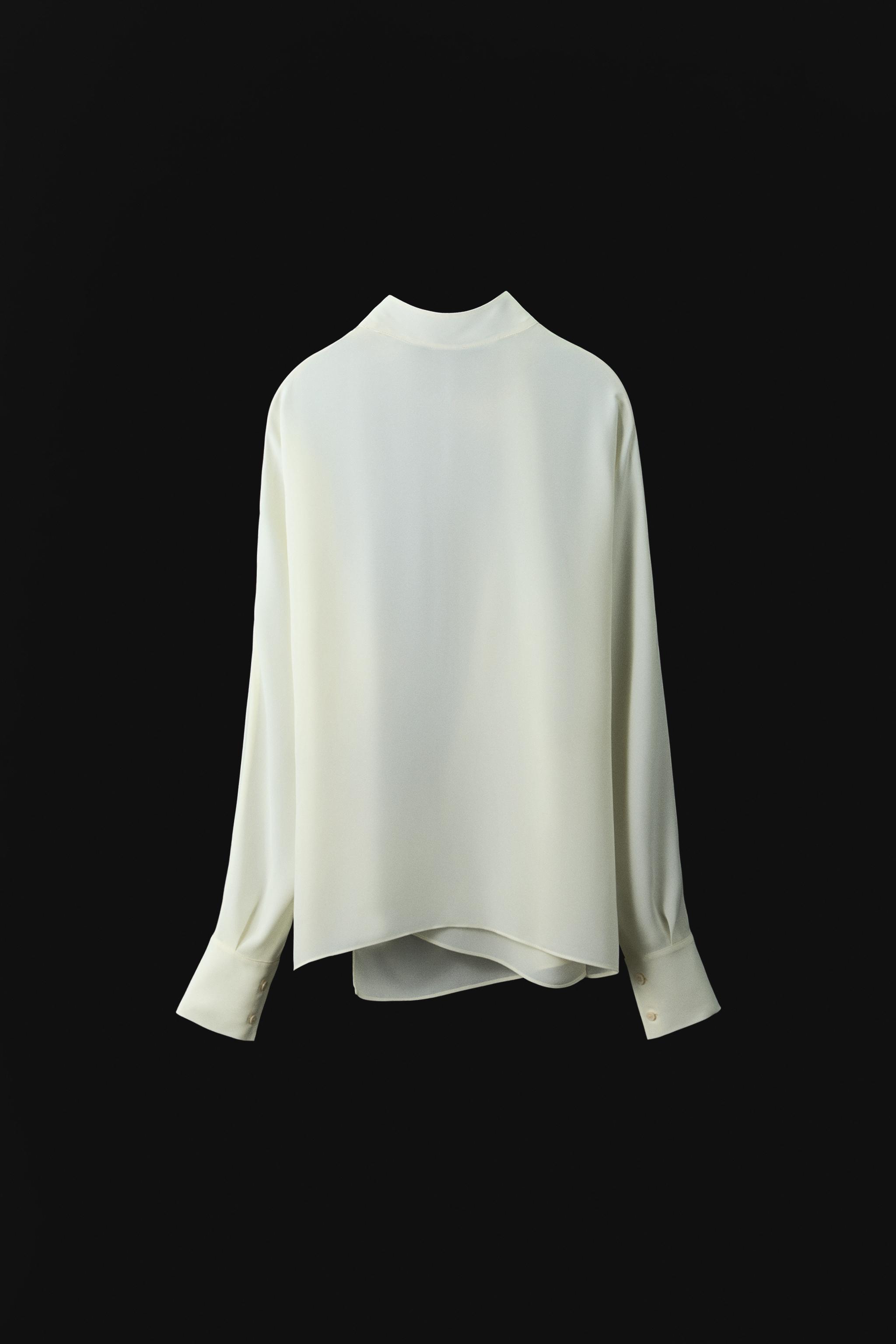 ZW COLLECTION FLOWY WRAP BLOUSE